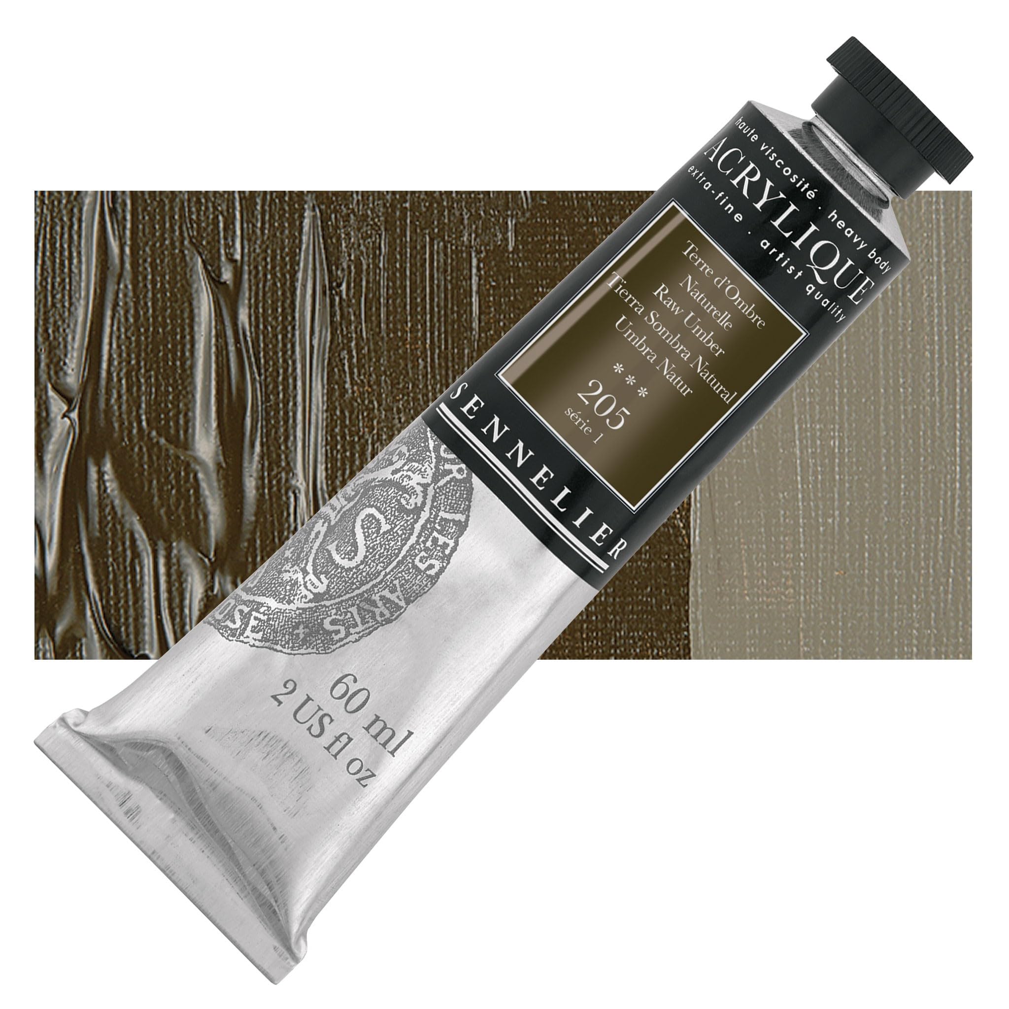sennelier-acrylique-extra-fine-60-ml-ombre-naturelle-205 image 2