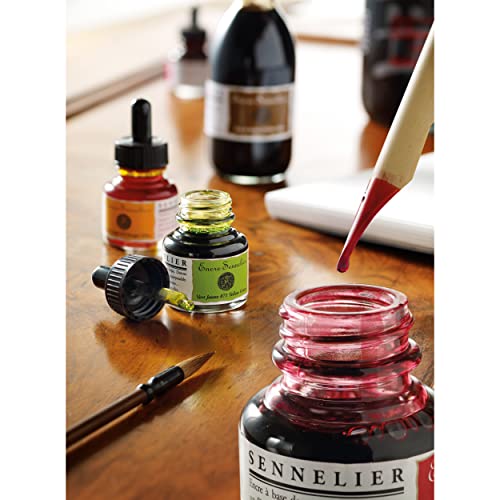 sennelier-encre-aquarelle-30ml-argent-02 image 6