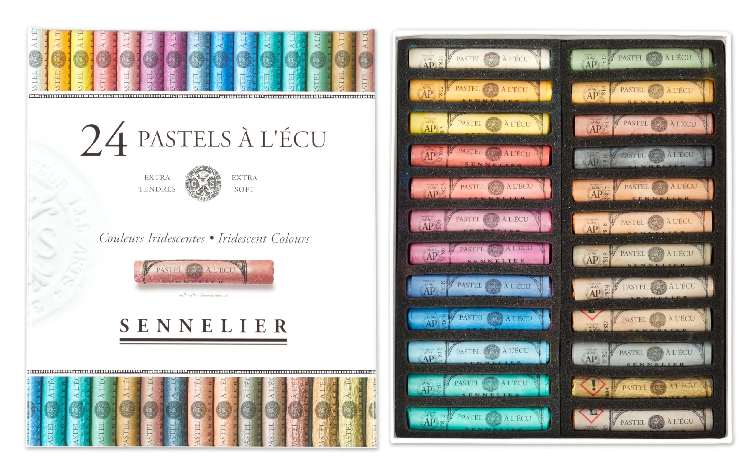 sennelier-coffret-24-pastels-secs-iridescents image 3