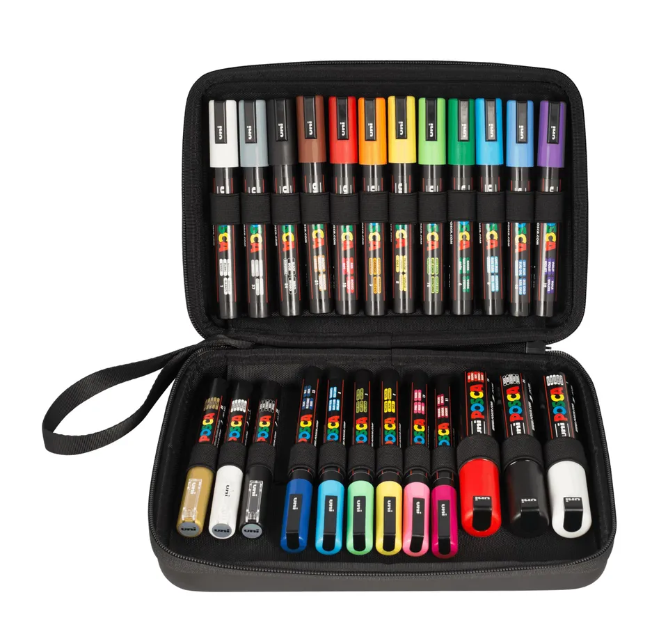 posca-mallette-beaux-arts-24-marqueurs-4-pointes image 1
