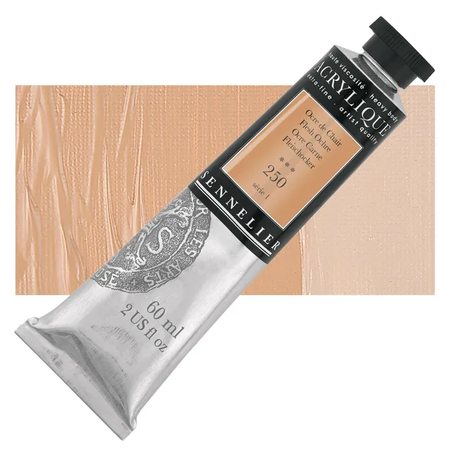 sennelier-acrylique-extra-fine-60-ml-ocre-chair-250 image 1