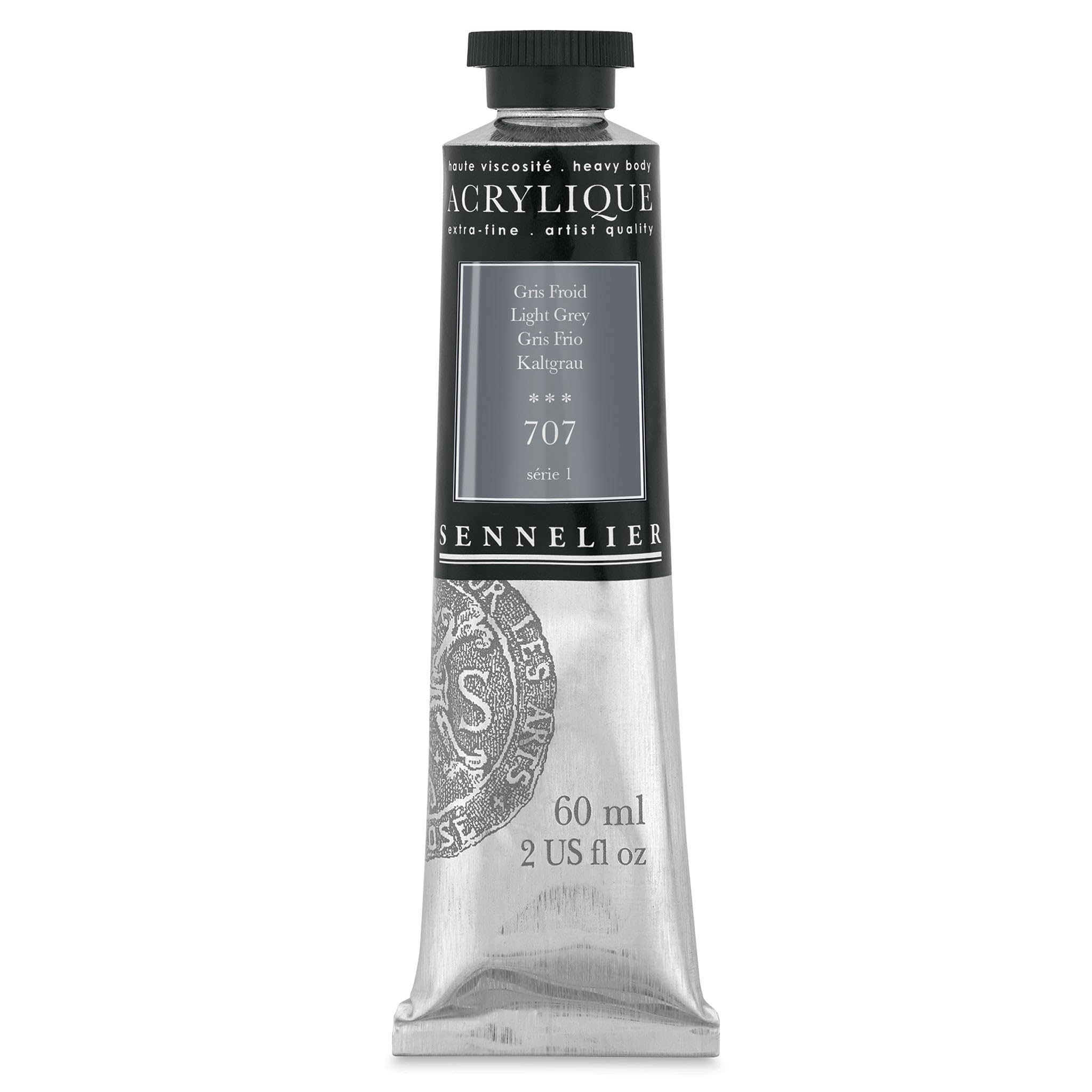 sennelier-acrylique-artist-gris-clair-tube-60-ml image 1