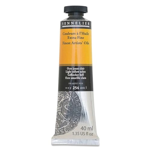 sennelier-huile-extra-fine-40-ml-ocre-jaune-clair image 2