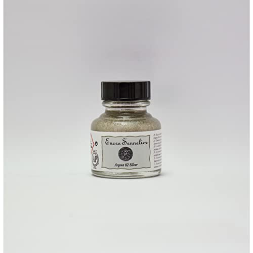 sennelier-encre-aquarelle-30ml-argent-02 image 4