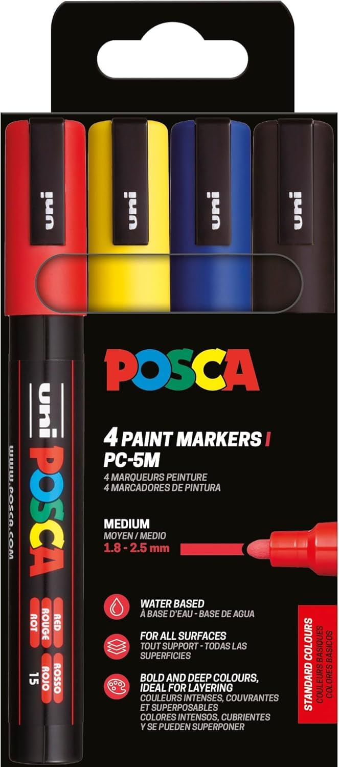 posca-pc-5m-set-chaud-8-marqueurs-peinture-1-8-2-5-mm image 5