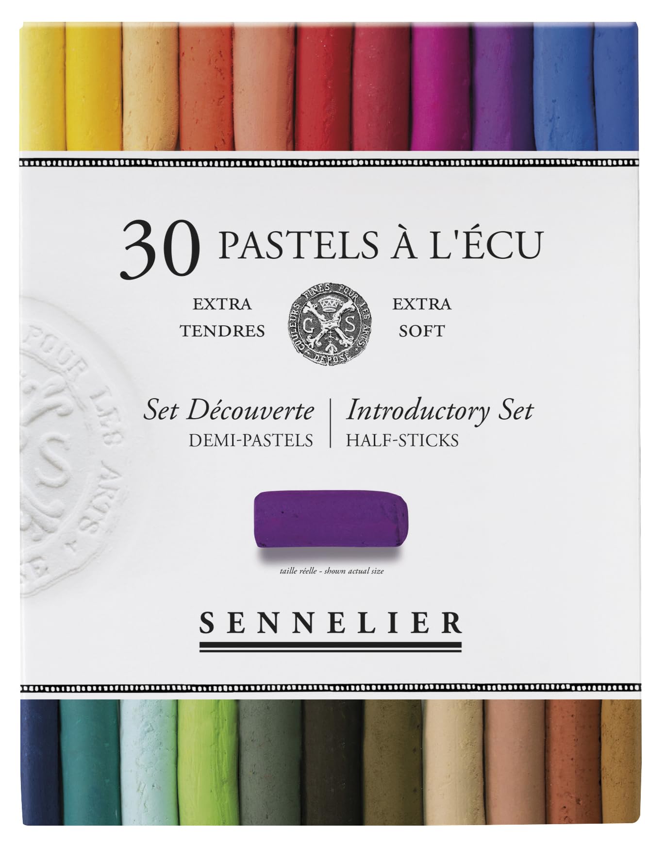 sennelier-tui-30-demi-pastels-l-cu-extra-doux-assortis image 1