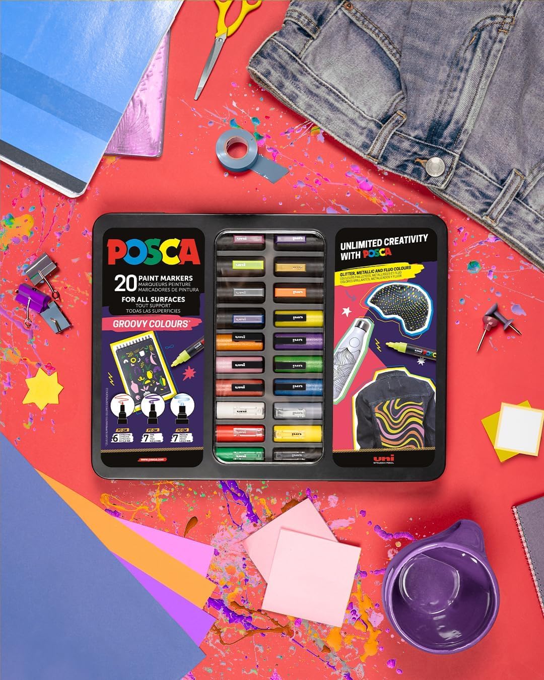 posca-groovy-colours-tui-20-marqueurs-pc-3m image 5