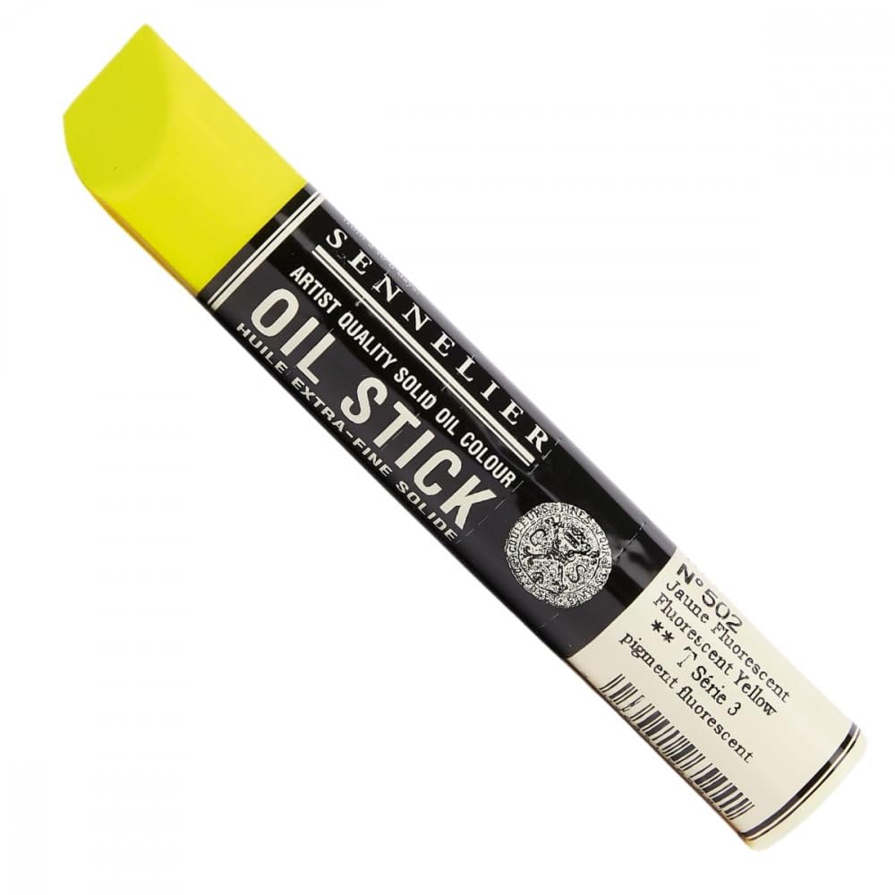 sennelier-b-ton-d-huile-38-ml-jaune-fluo-n130125-502-oil-stick image 1