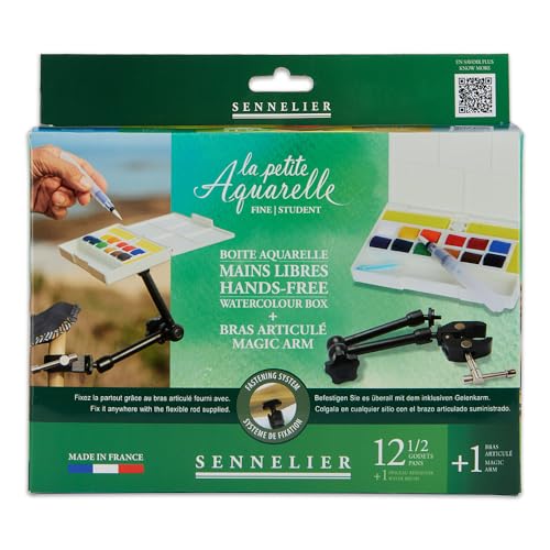 sennelier-bo-te-aquarelle-main-libre-12-demi-godets-l-aquarelle image 2