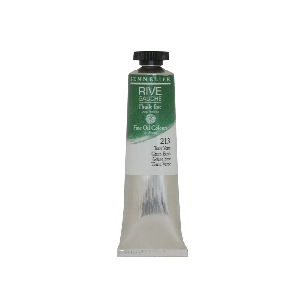 sennelier-rive-gauche-peinture-l-huile-fine-40-ml-vert-terre image 1