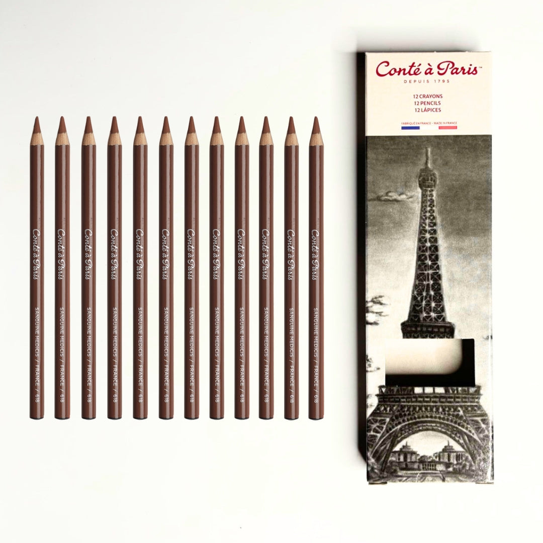 cont-paris-crayon-esquisse-sanguine-m-dicis image 1