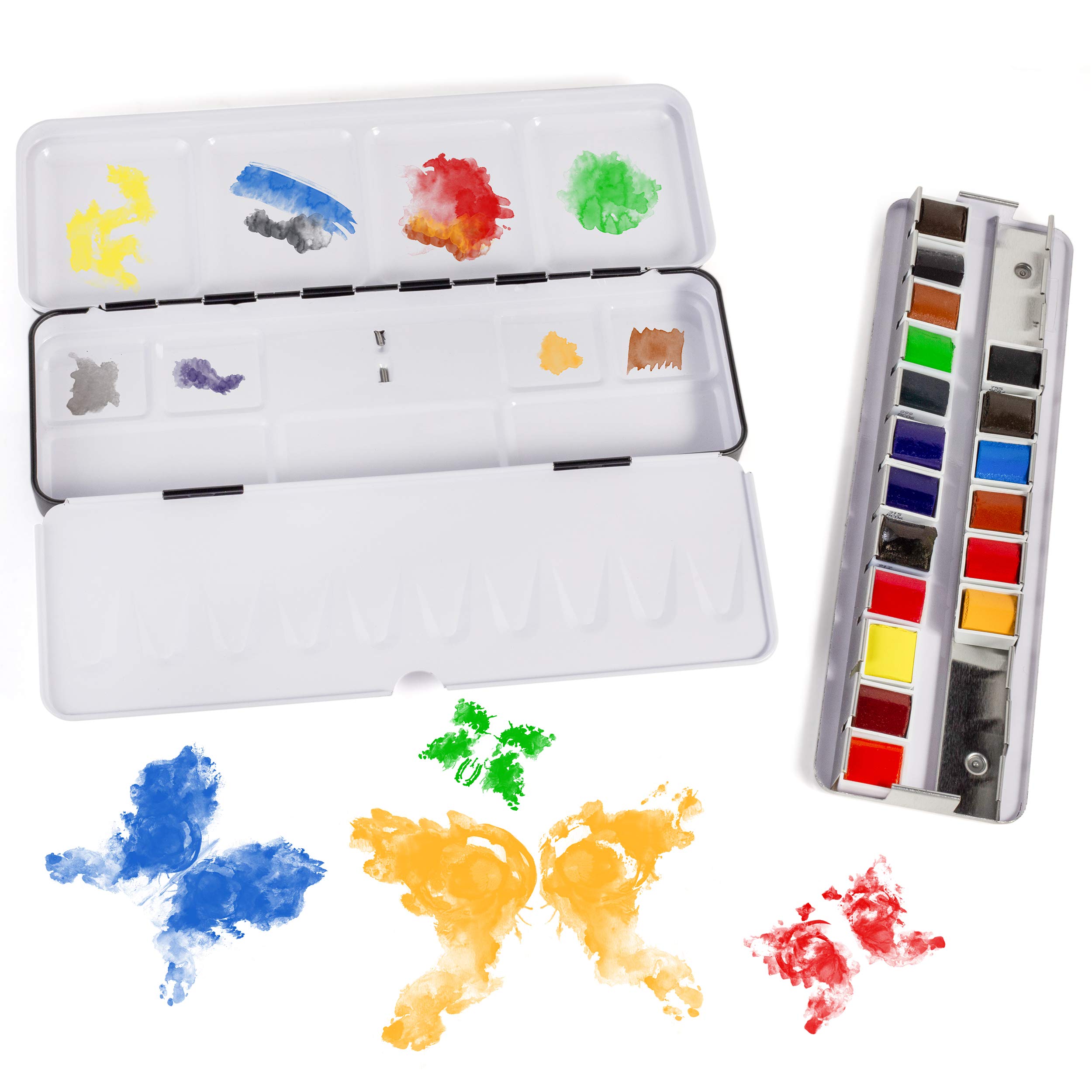 sennelier-l-aquarelle-extra-fine-bo-te-m-tal-12-demi-godets-6-offerts image 7