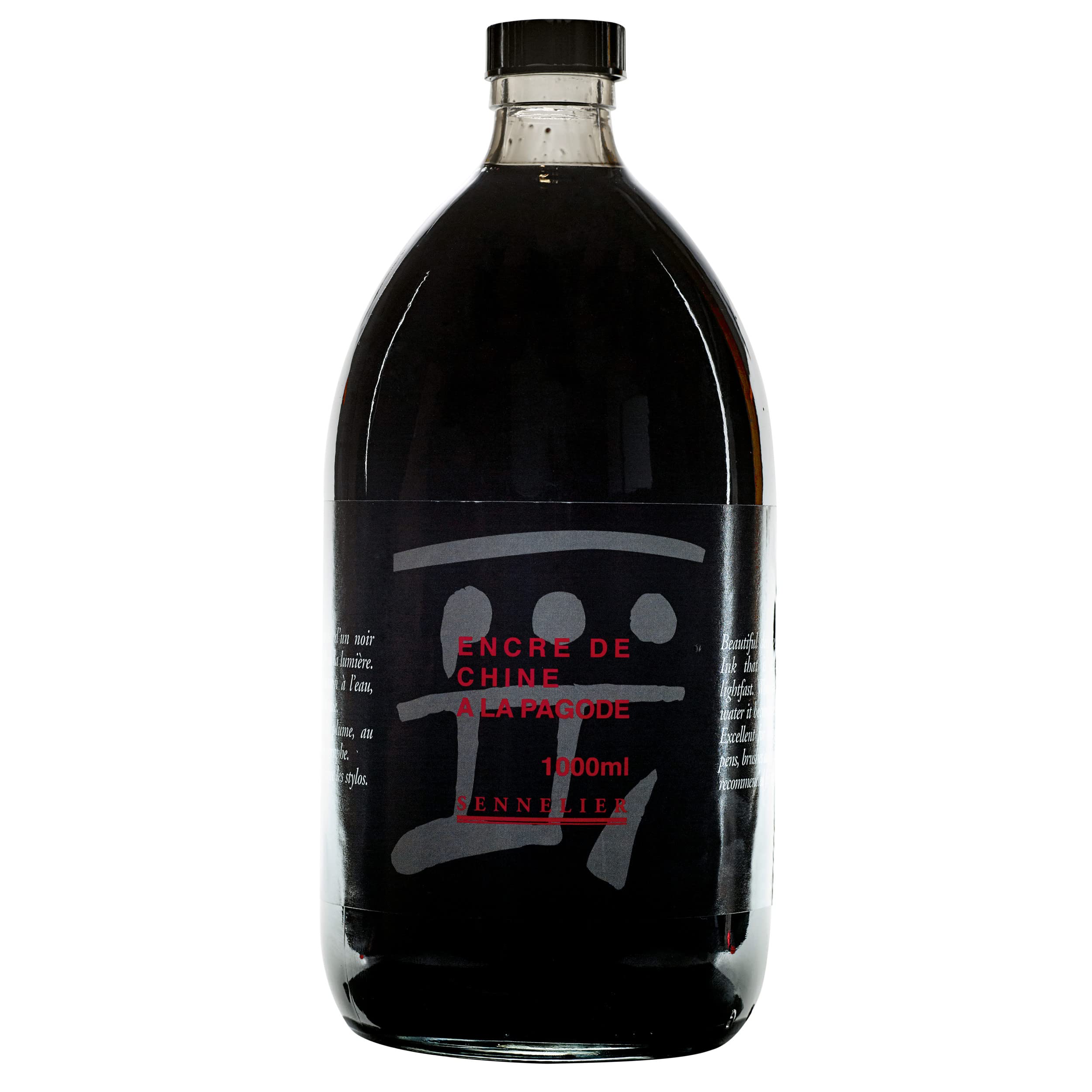 sennelier-encre-de-chine-la-pagode-noire-1-litre image 1