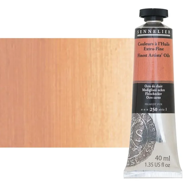 sennelier-huile-extra-fine-40-ml-ocre-chair-modigliani image 1