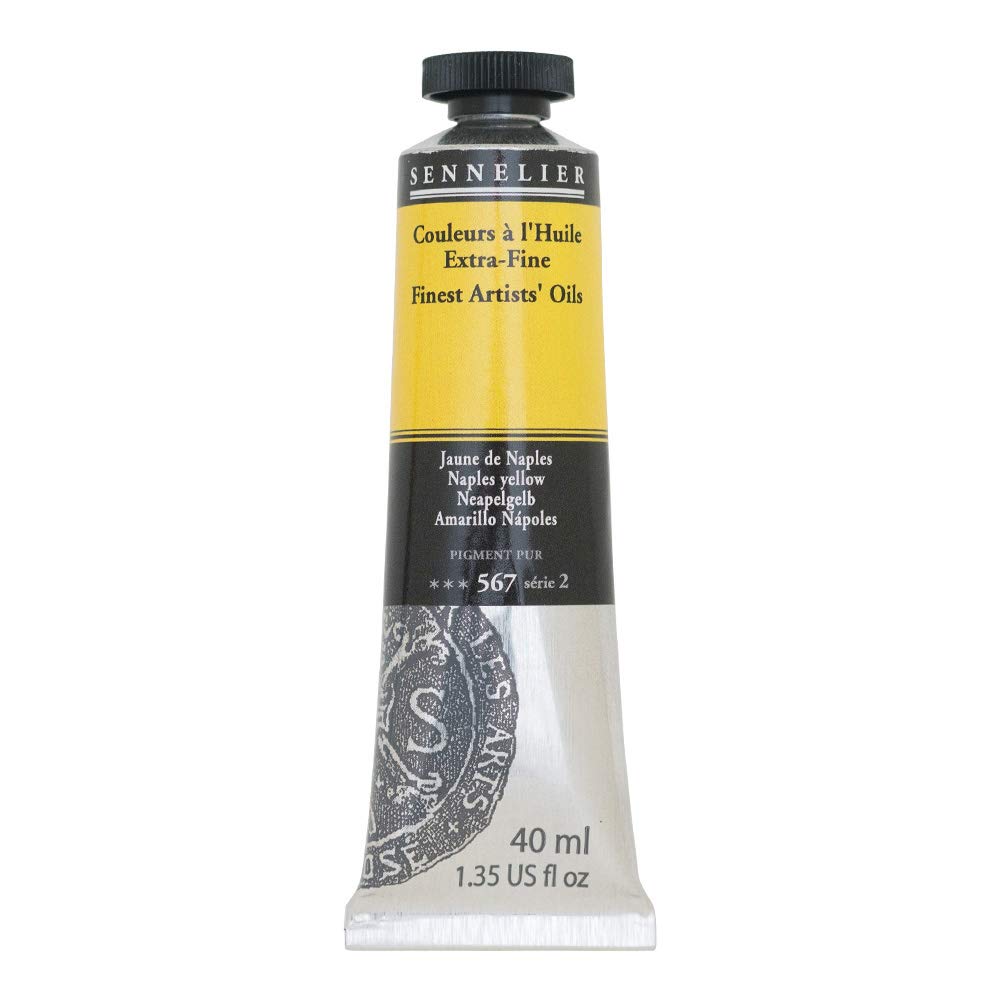 sennelier-huile-extra-fine-40-ml-jaune-de-naples image 1