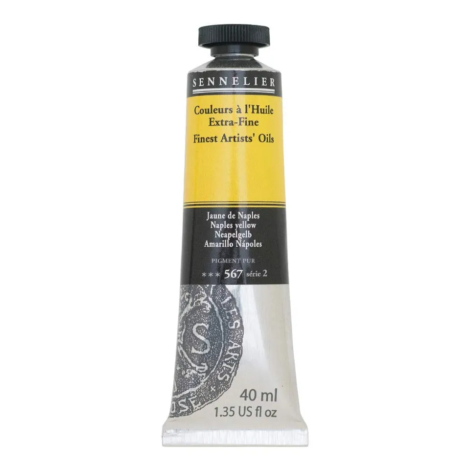 sennelier-huile-extra-fine-40-ml-jaune-de-naples image 1