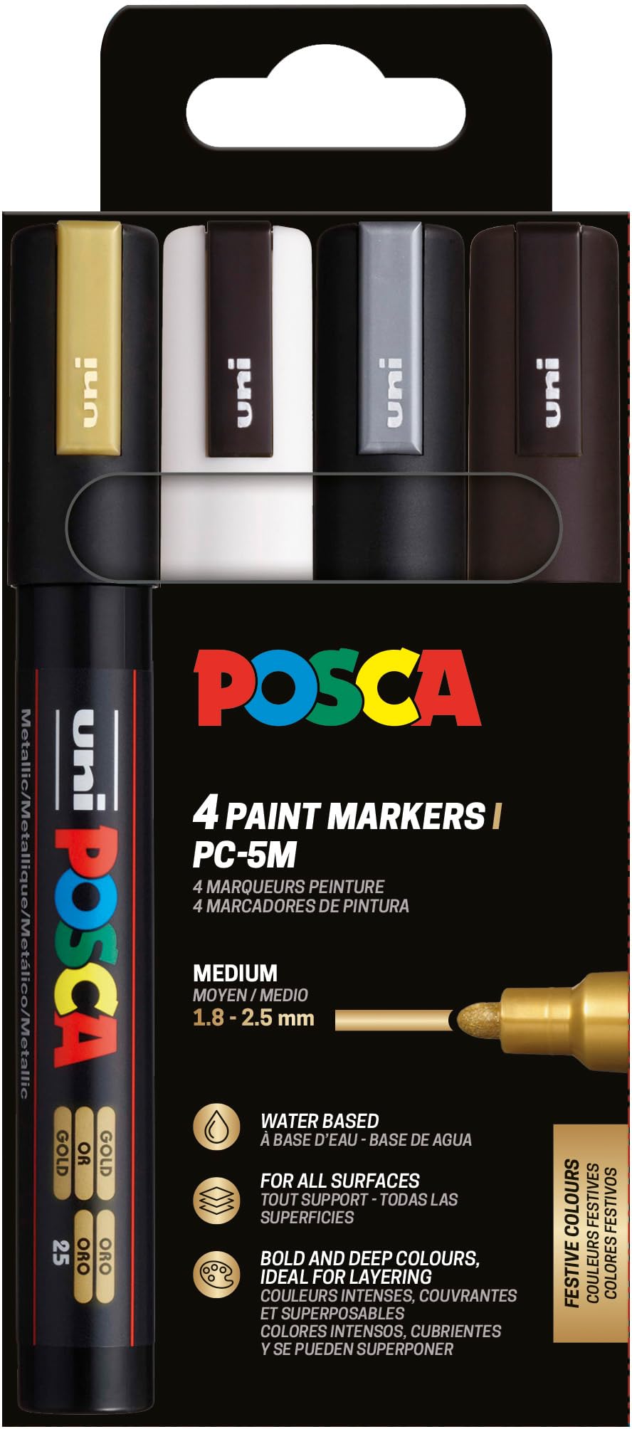 posca-pc-5m-set-chaud-8-marqueurs-peinture-1-8-2-5-mm image 8