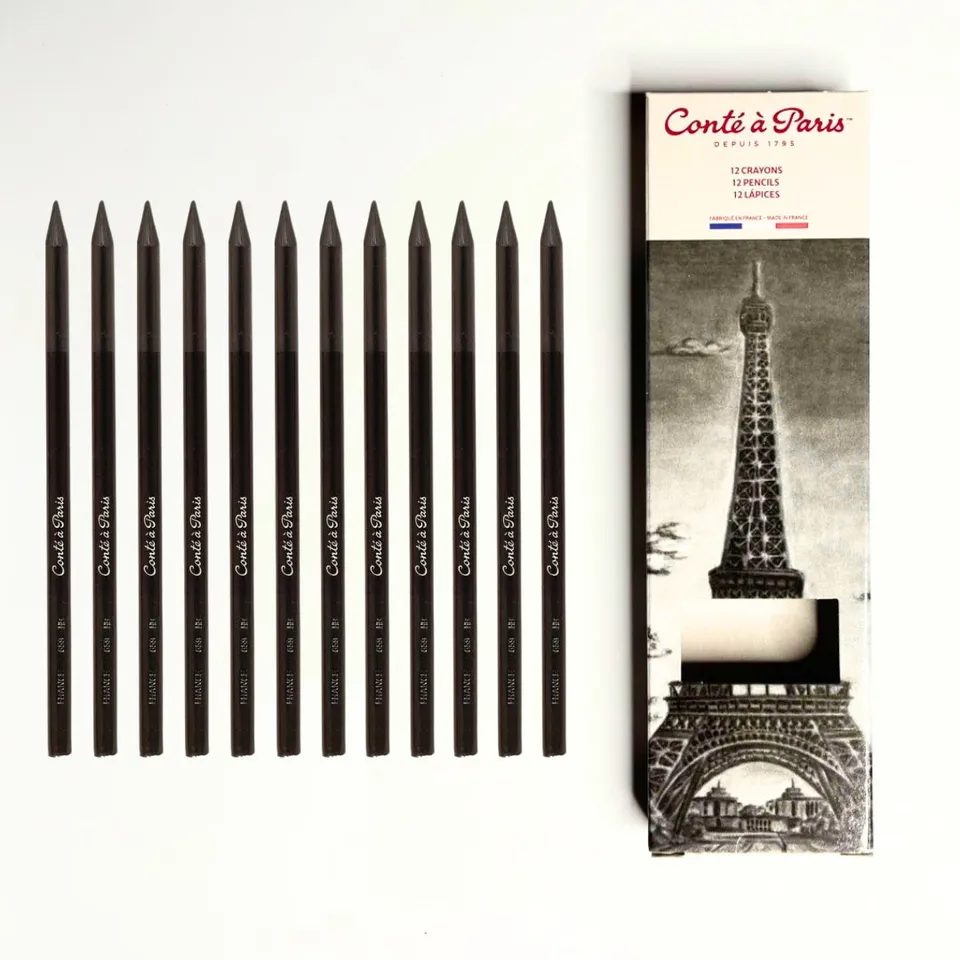 cont-paris-crayon-mine-de-plomb-2b image 1