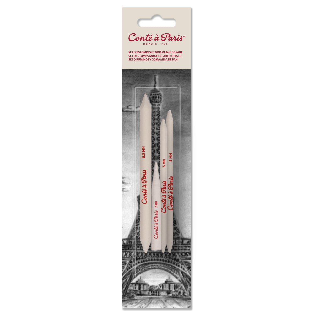 cont-paris-set-d-estompes-et-gomme-accessoires-esquisse image 1
