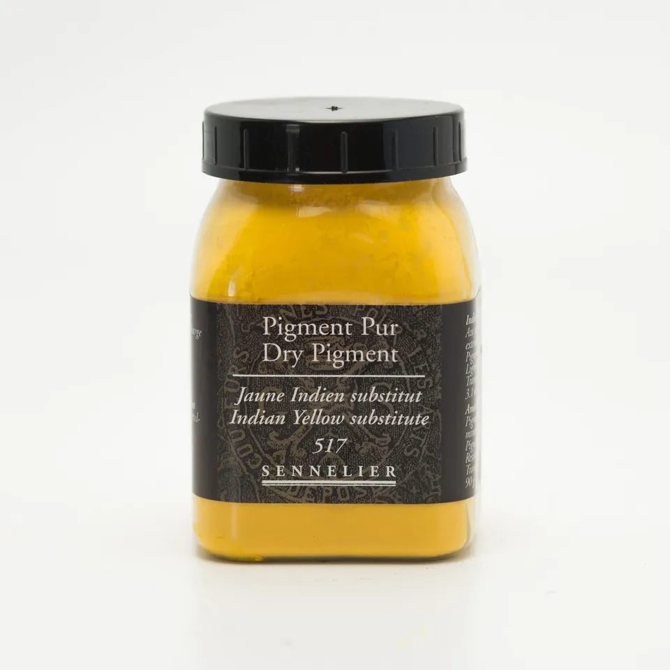sennelier-pigment-pur-200-ml-jaune-indien-substitut-517 image 1