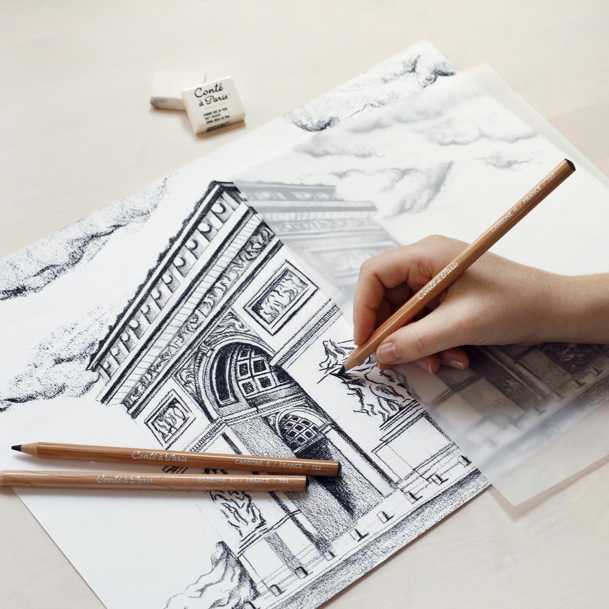 cont-paris-bo-te-de-12-crayons-esquisse-tude image 2