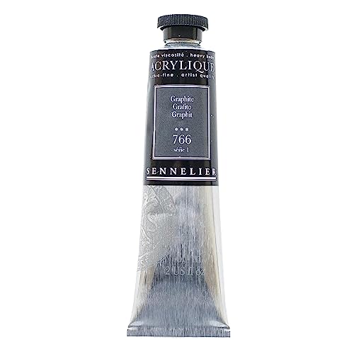 sennelier-acrylique-extra-fine-artist-graphite-766-tube-60-ml image 4