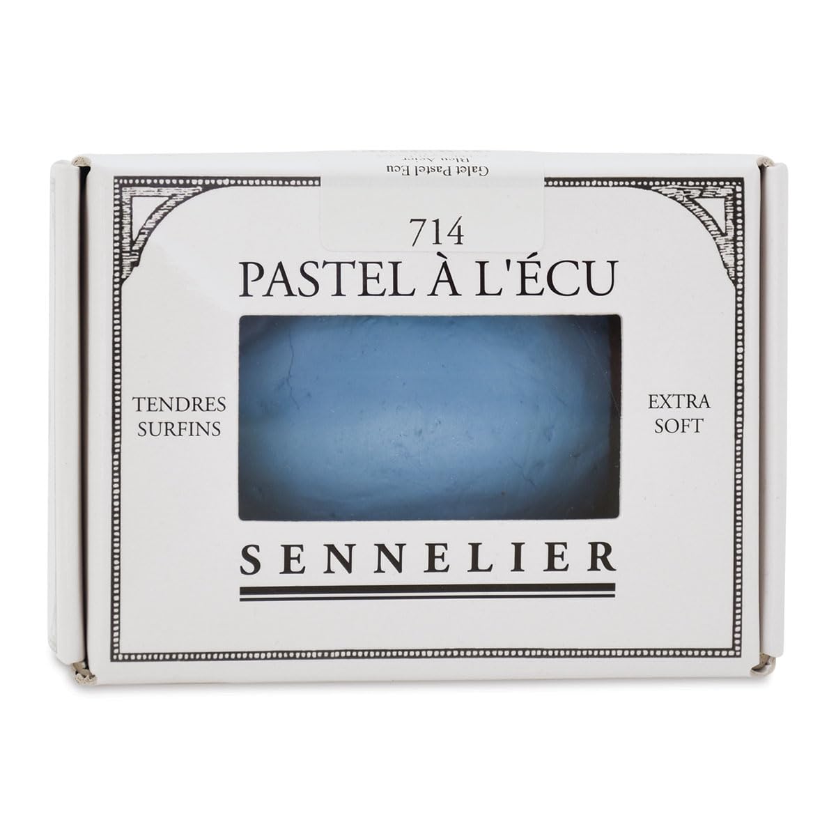 sennelier-galet-pastel-l-cu-9x7x3cm-bleu-acier image 1