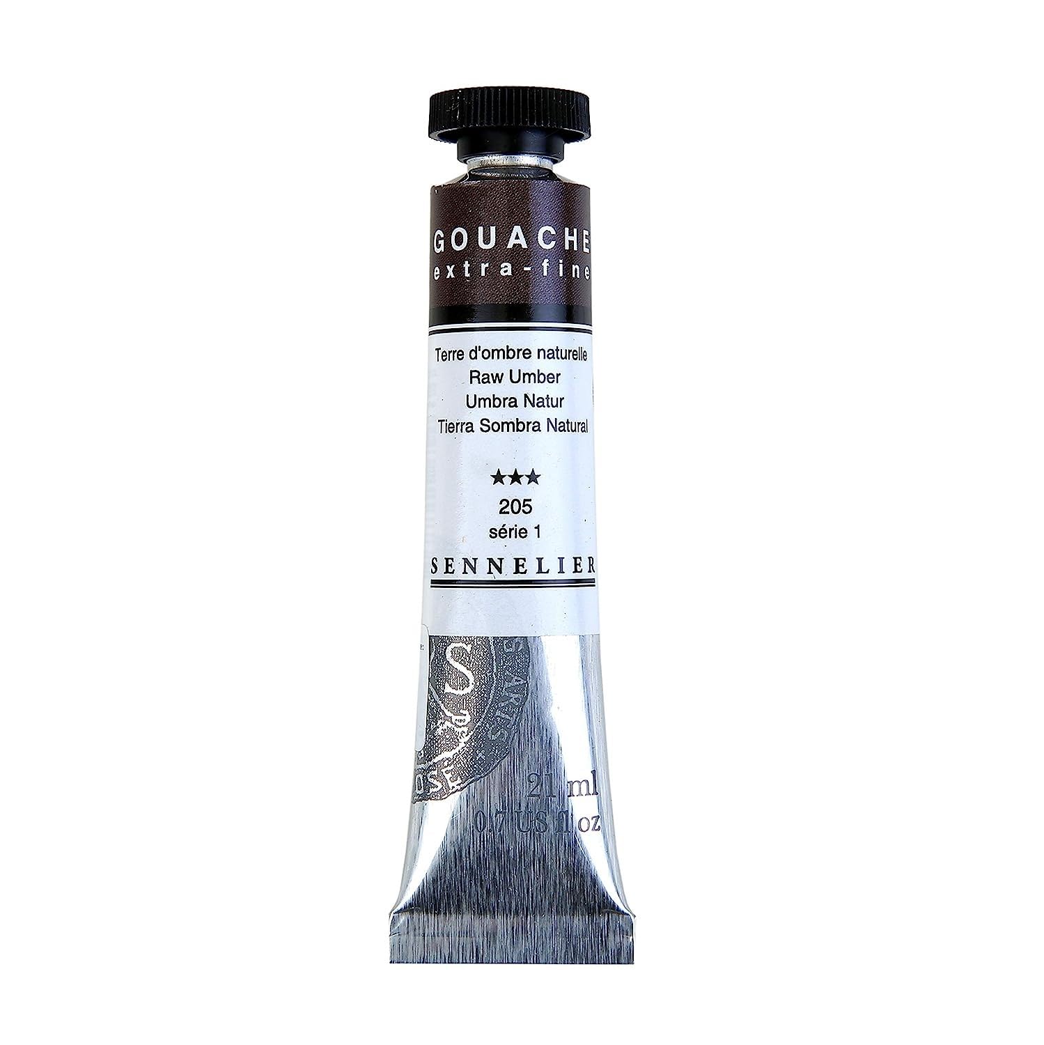 sennelier-gouache-21-ml-s-rie-1-terre-d-ombre-brute image 1
