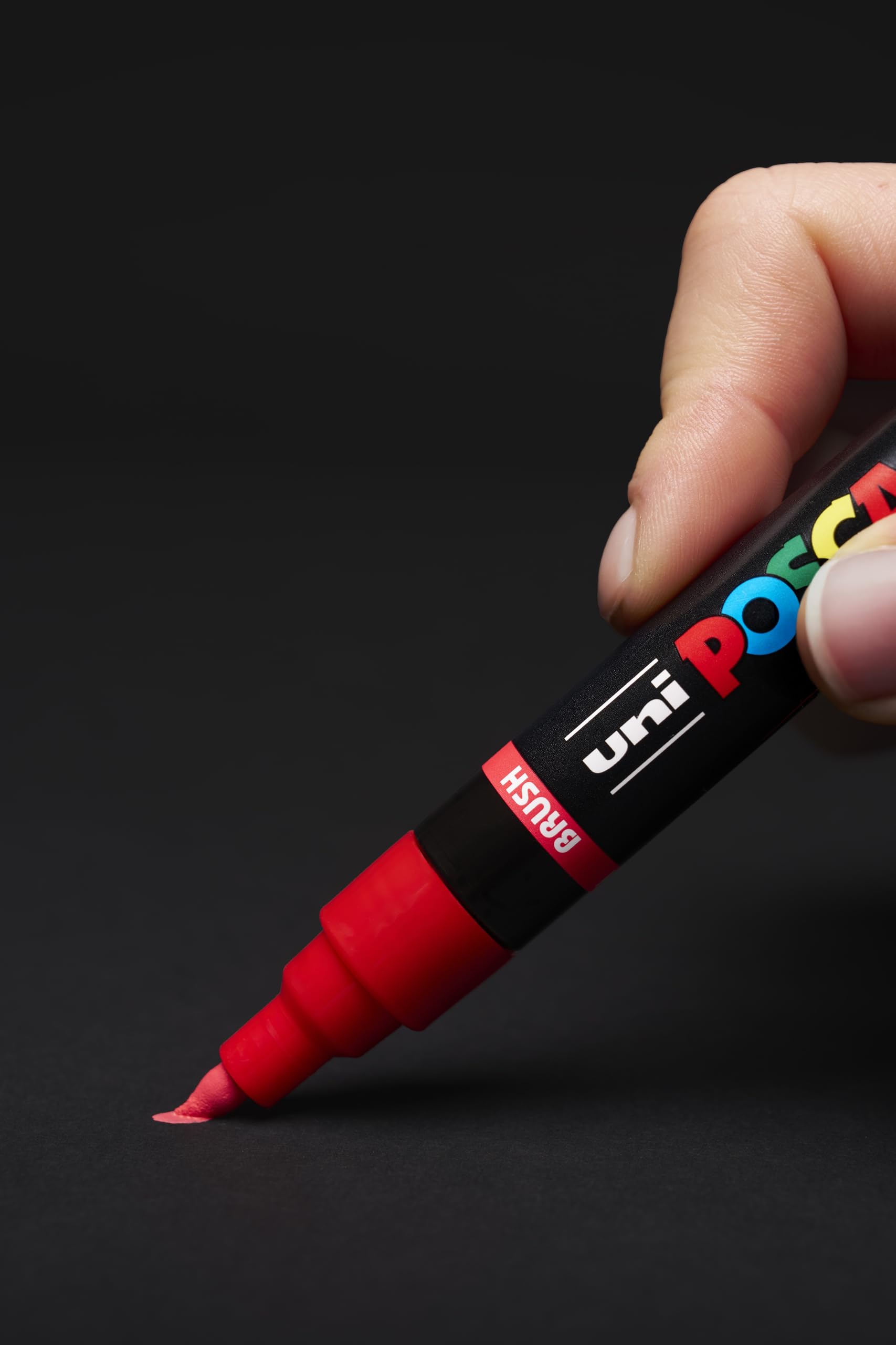 posca-pc5br-marqueur-peinture-brush-noir-base-eau image 8