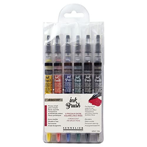 sennelier-lot-6-brush-pens-synth-tiques-iris-s image 6