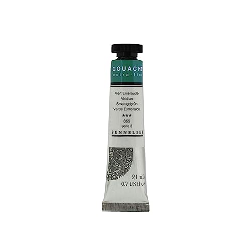 sennelier-gouache-21-ml-s-rie-3-vert-viridian image 2