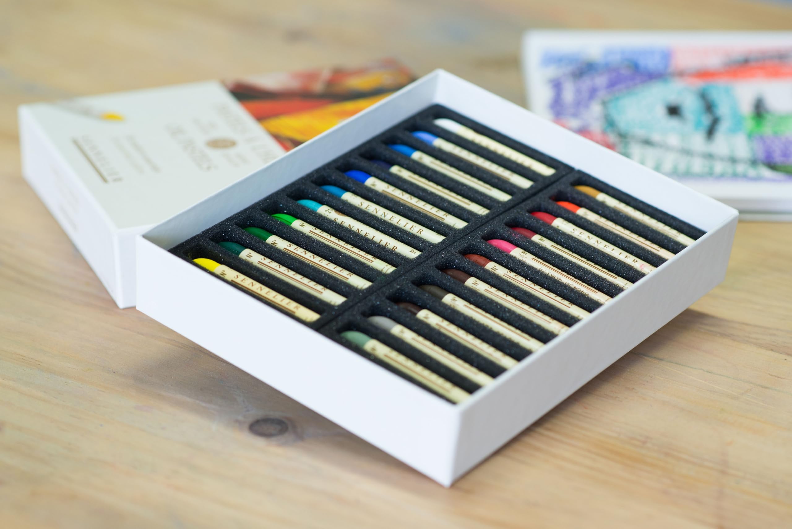 sennelier-pastels-l-huile-coffret-24-couleurs-assorties image 5