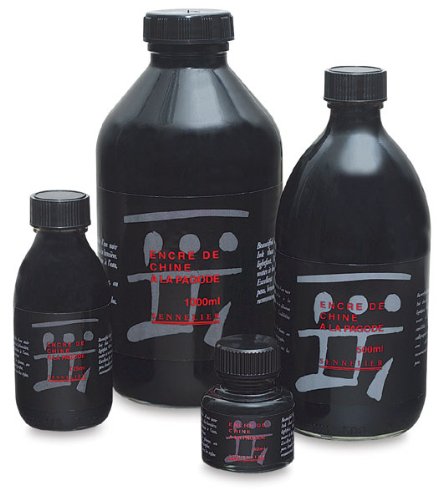 sennelier-encre-de-chine-la-pagode-125-ml-noir image 3