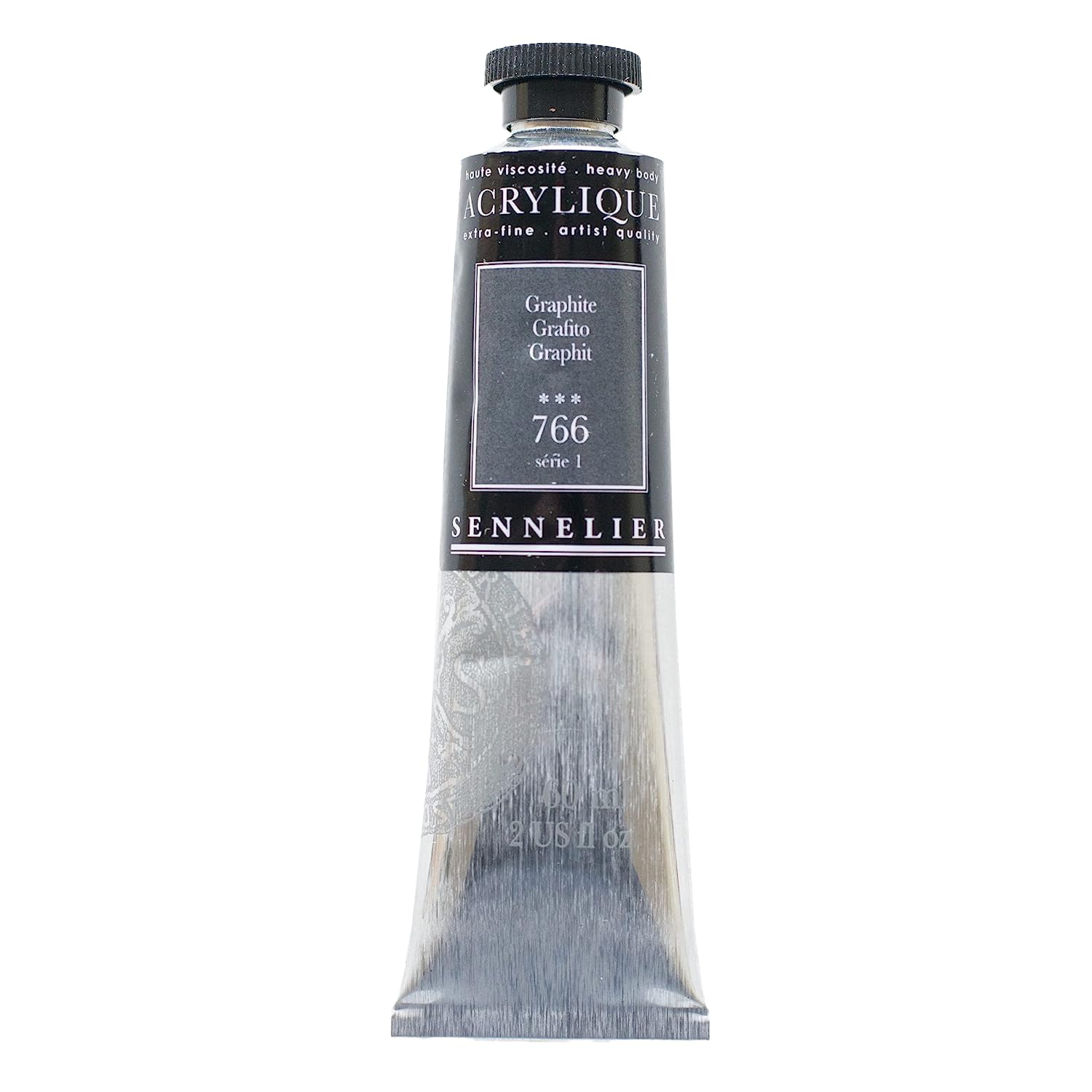 sennelier-acrylique-extra-fine-artist-graphite-766-tube-60-ml image 1