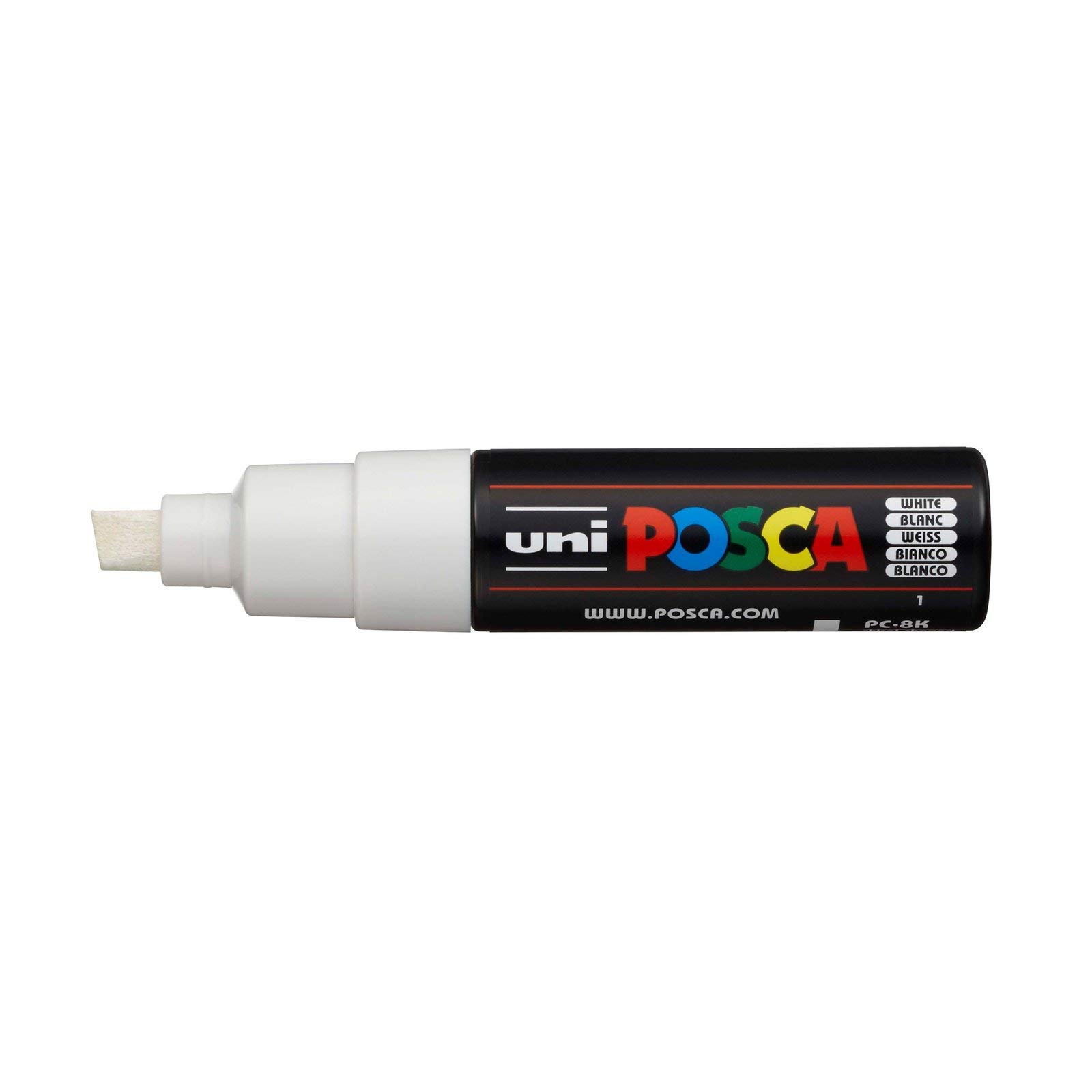 posca-pc-8k-lot-de-3-marqueurs-peinture-8-mm-blanc image 2
