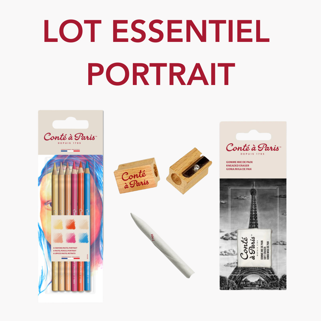 cont-paris-lot-essentiel-portrait-kit-dessin image 1