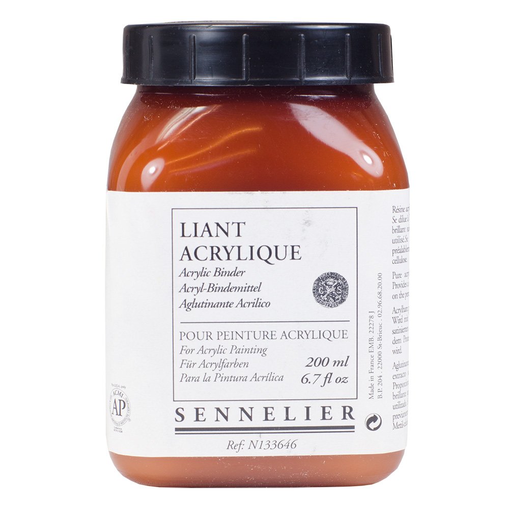 sennelier-liant-acrylique-pour-pigments-200-ml image 1